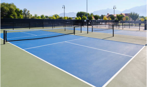 outdoor pickleball court flooring